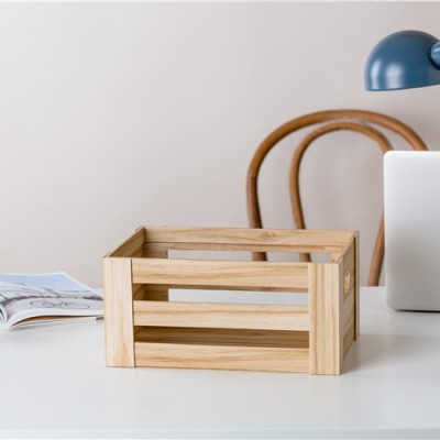 China suppliers home desk organizer rectangle storage basket wholesale / paper storage basket