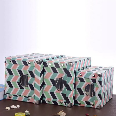 Factory direct popular style home widely used cloth toy fold storage box with lid